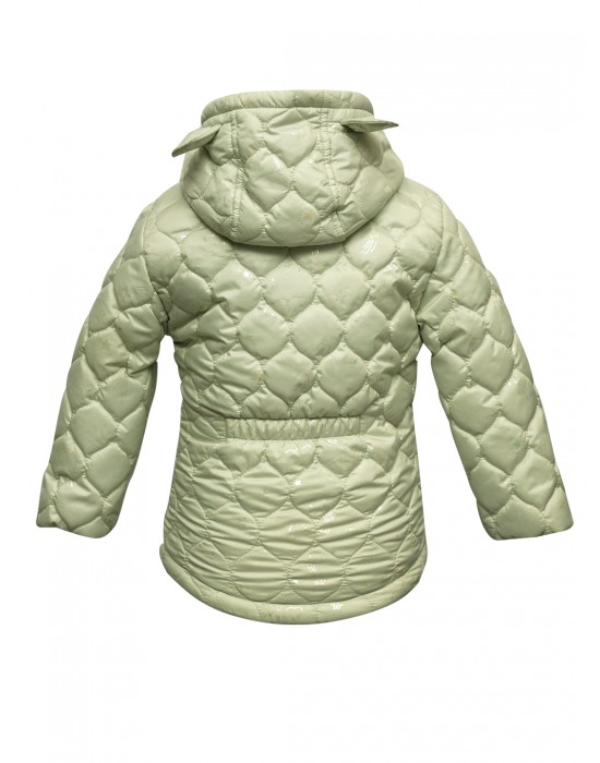 Girls Jacket Quilted Peppermint